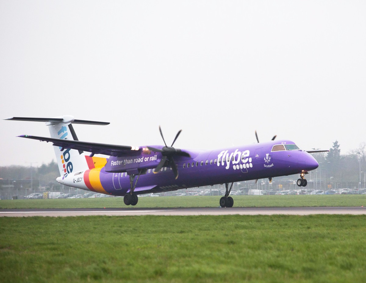 Flybe best in noise and emissions at Heathrow Airport