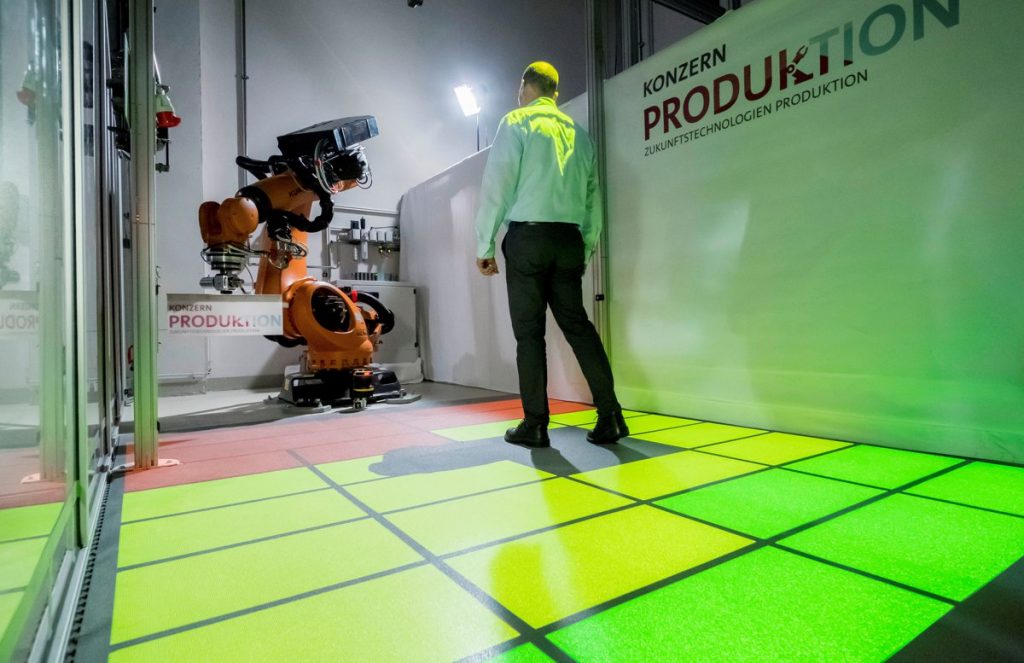 Volkswagen looks at safe spaces for robots