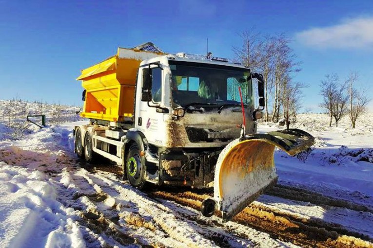 Scottish Highlands Council relies on Schmidt Gritters for winter maintenance