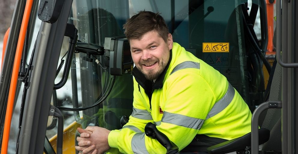 Meet Martin Oja, a Volvo Excavator Operator in Kiruna