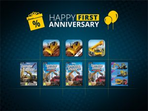 Construction Simulator 2 celebrates first anniversary