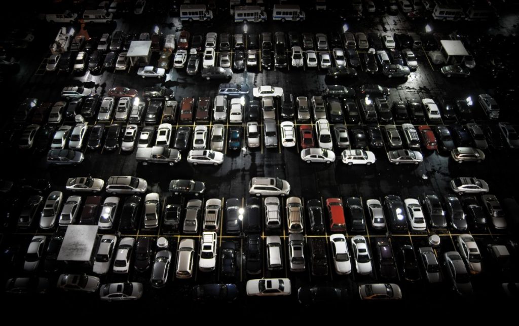 Car Park Patterns - Photo by Late Pixel