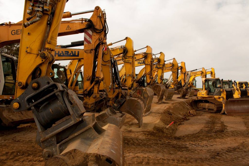 Construction Machinery - Photo by Wolfgang Maslo