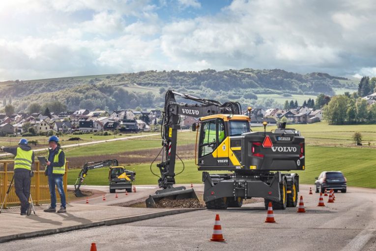 Volvo introduces three new wheeled excavator models