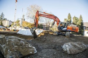 Hitachi excavator proves ideal for prestigious earthmoving project in Switzerland