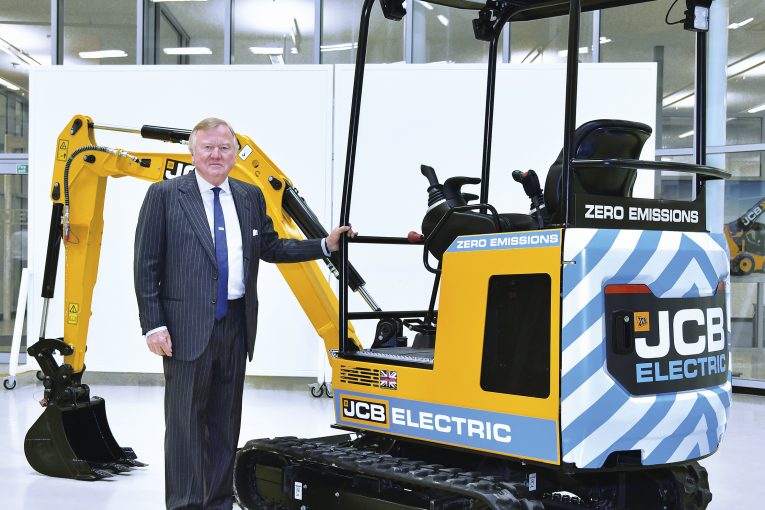 JCB goes for Zero Emissions with their new electric digger