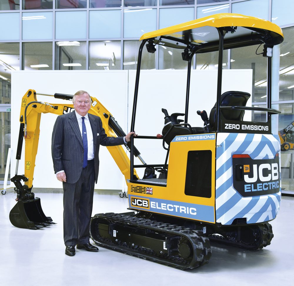 JCB goes for Zero Emissions with their new electric digger