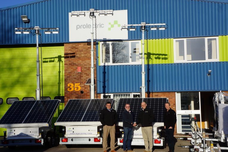 BooBoo Plant Hire spreads the sunshine with Solar Trailer Lighting Fleet