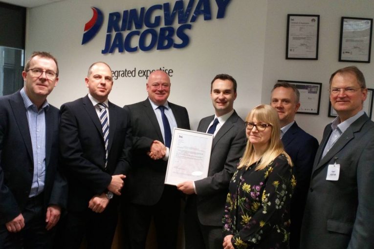Eurovia UK and Ringway Jacobs first business to achieve new safety standard ISO 45001