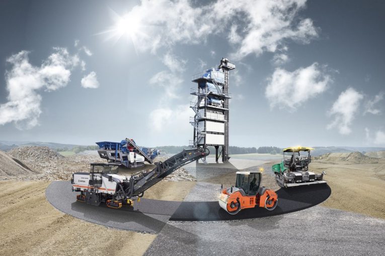 Wirtgen featuring exciting road construction solutions at Intermat 2018