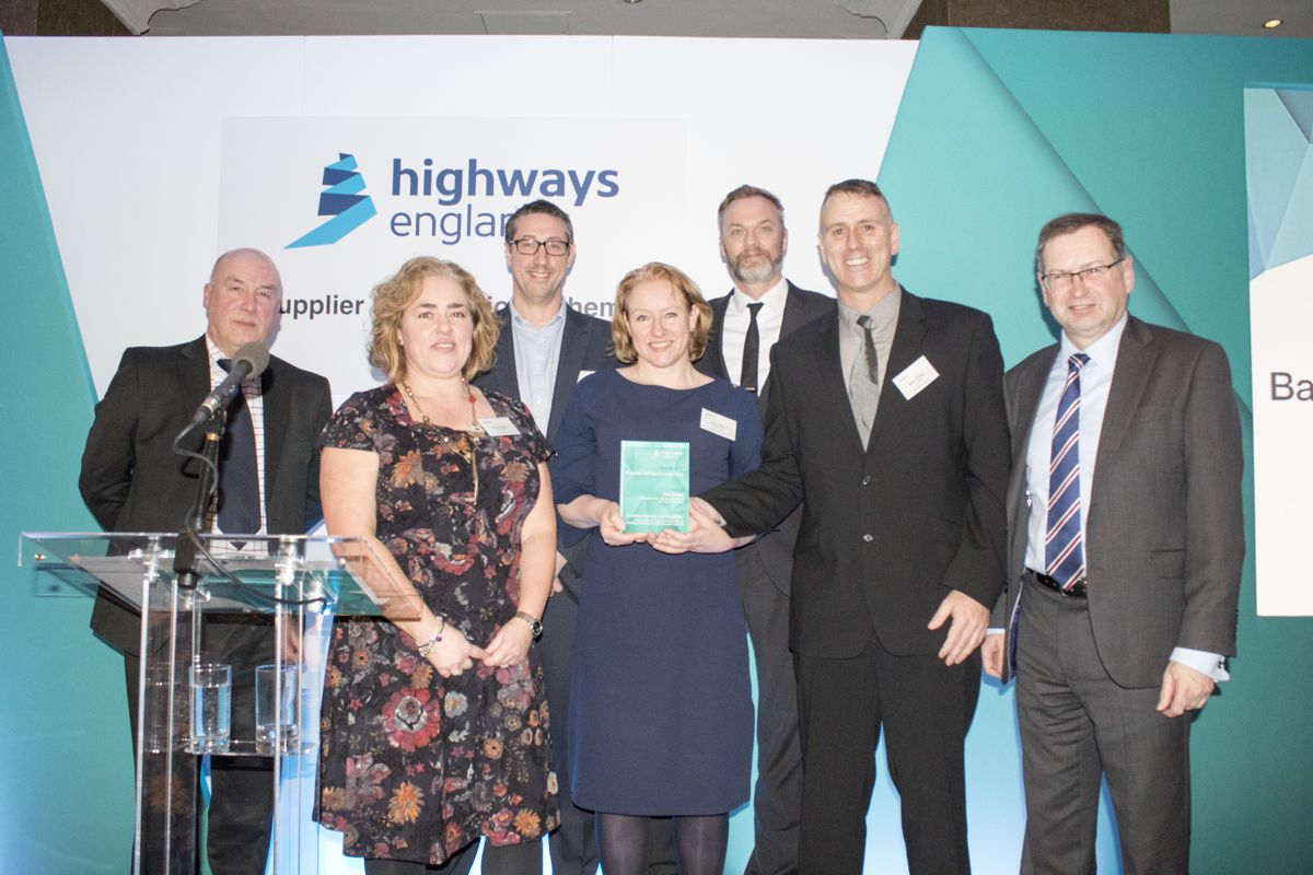 Highways England hails concrete repair project for boosting diversity in construction
