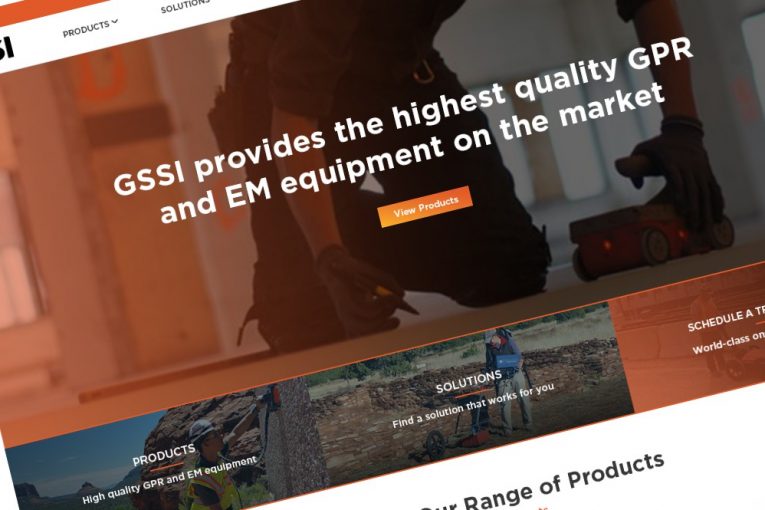 GSSI - Geophysical Survey Systems launches new dynamic website