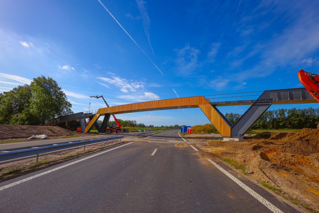 Next Architects design the landscape for 24km of road works in Friesland, Netherlands