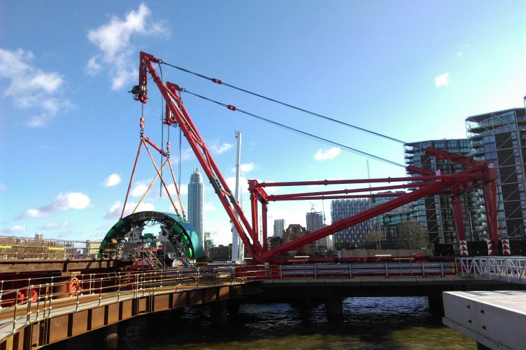 ALE bespoke lifting system saves time and money on Thames Tideway Project