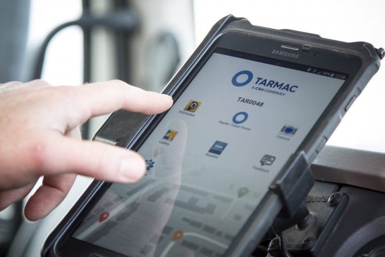 Tarmac's digital delivery tracking system boosts efficiency and customer service