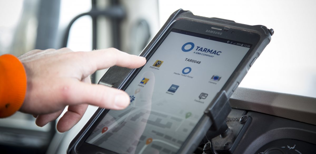 Tarmac's digital delivery tracking system boosts efficiency and customer service