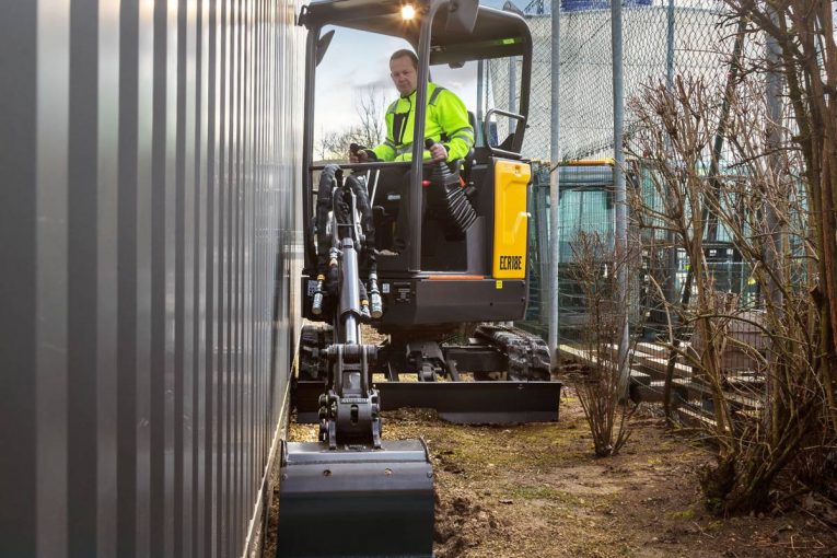 Volvo premiers ECR18E 1.8 tonne compact excavator at Intermat