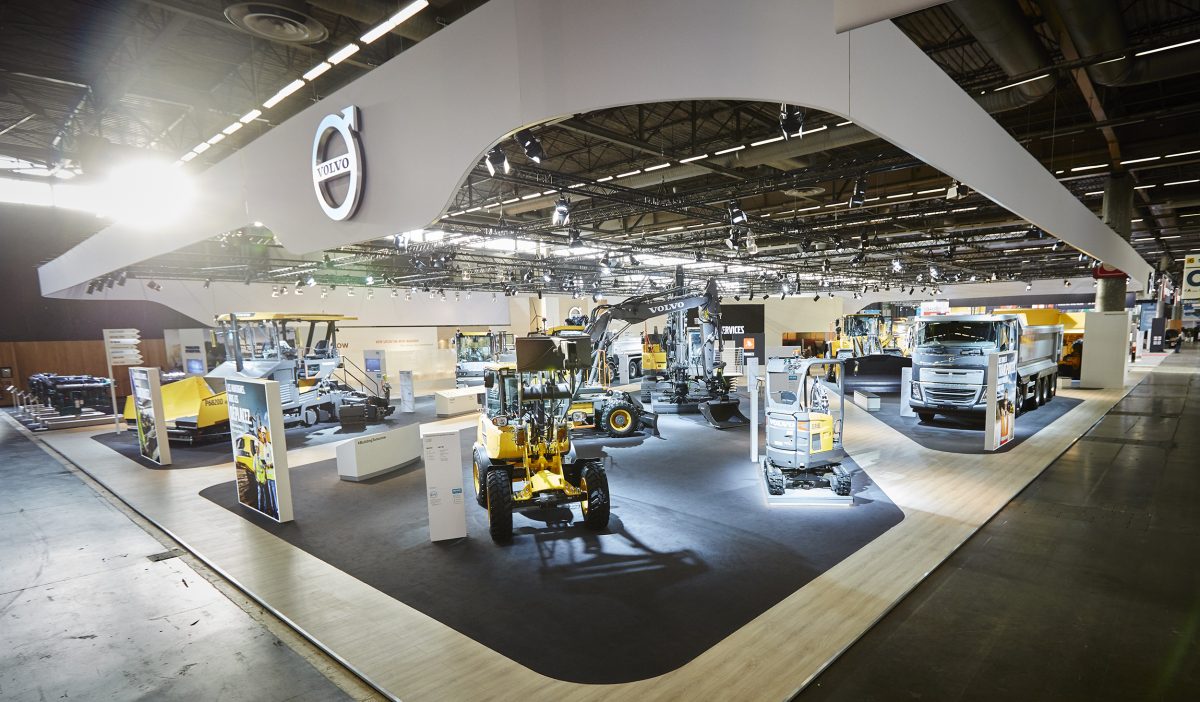 Volvo demonstrates their strengths and successes at Intermat Paris 2018