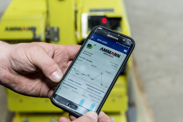 Ammann brings telematics to small rollers for accurate networked fleet monitoring