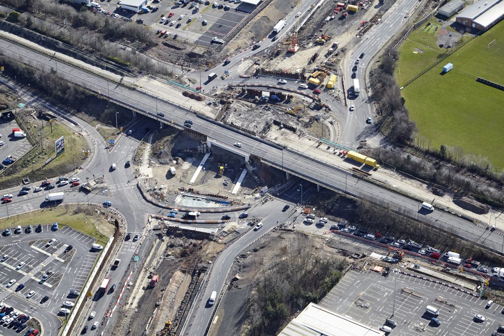 Triple decker junction enters final stages in Tyneside