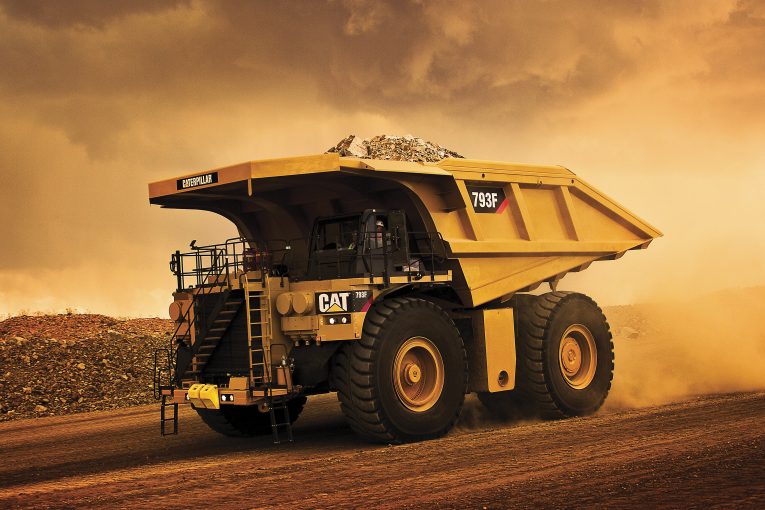 5,000th Caterpillar 793 Mining Truck crawls off the assembly line