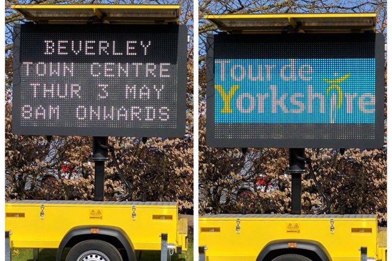 SWARCO leads the way in Tour de Yorkshire