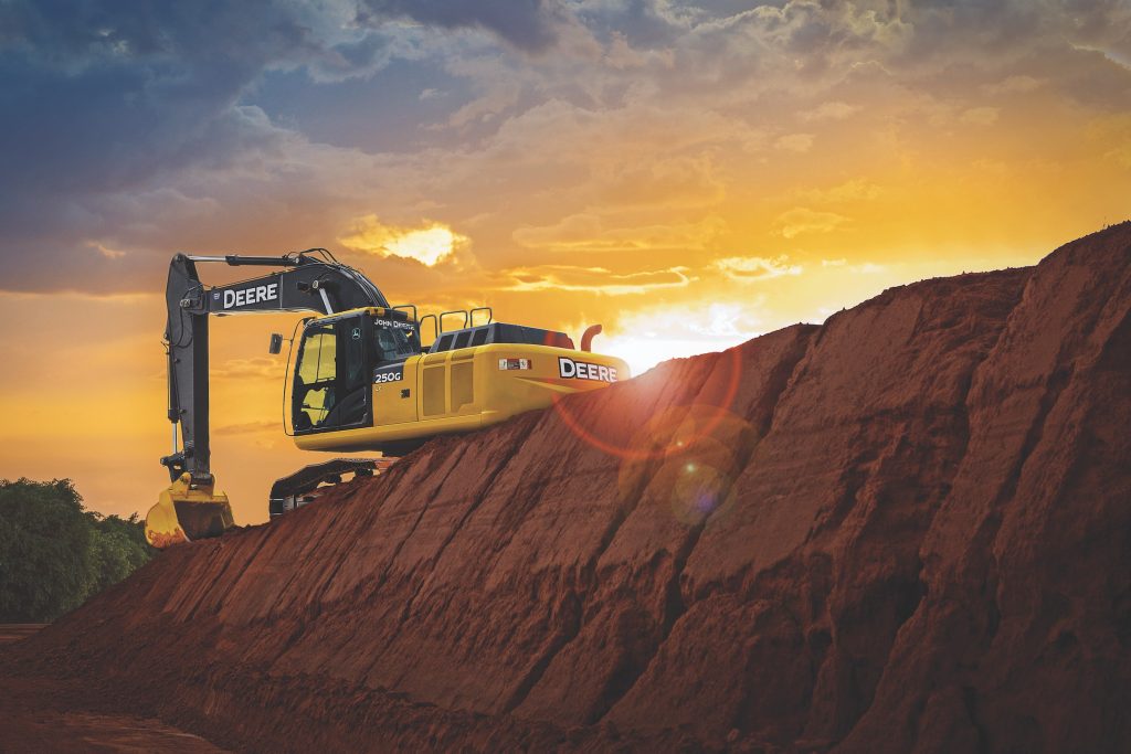 John Deere adds Grade Guidance to 210G LC Excavator and updates 130G - 470G LC models