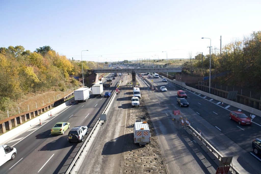 M25 Widening - Photo by Highways England