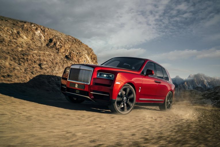 Rolls Royce launches the 4x4 Cullinan luxury SUV