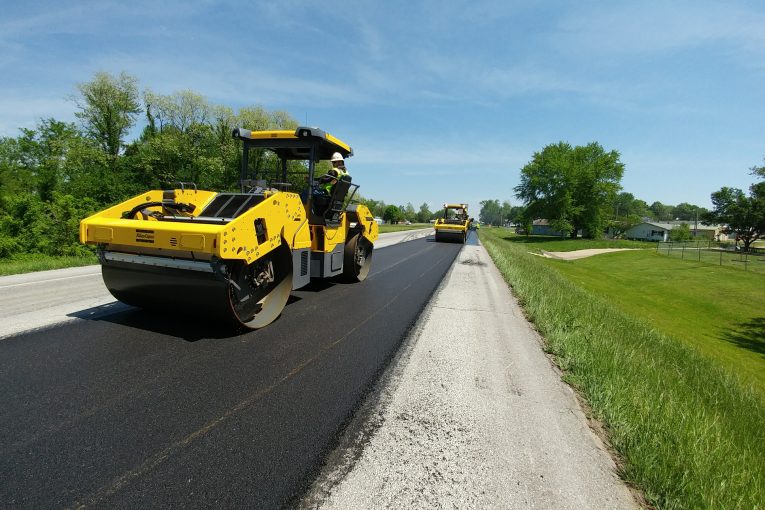 Intelligent Compaction and Infrared Scanning improving road construction in Missouri