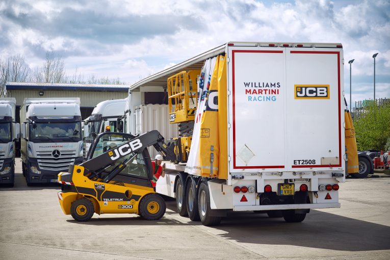 JCB in Pole Position for European Grand Prix support
