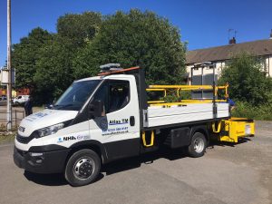 Blakedale Traffic Management Vehicles featured at Traffex Seeing is Believing