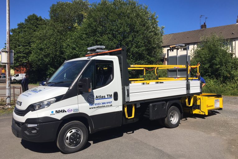 Blakedale Traffic Management Vehicles featured at Traffex Seeing is Believing