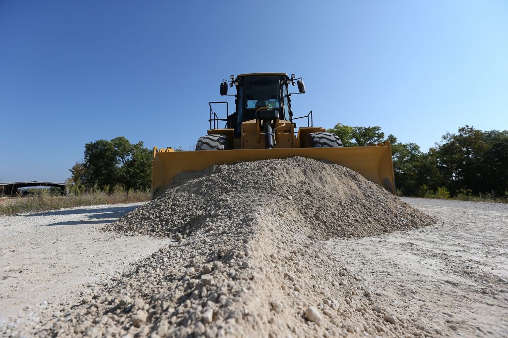 The new Cat® 814K Wheel Dozer delivers operating comfort, efficiency and serviceability advancements