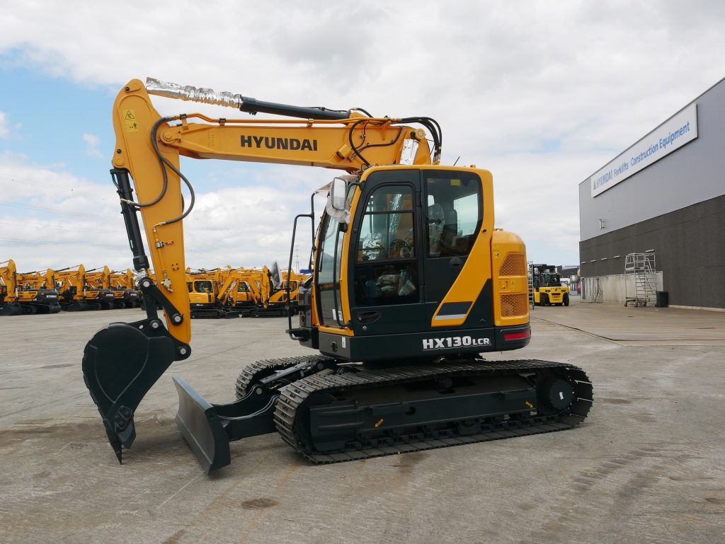 Hyundai Construction Launches Brand-new HX130 LCR Crawler Excavator ...