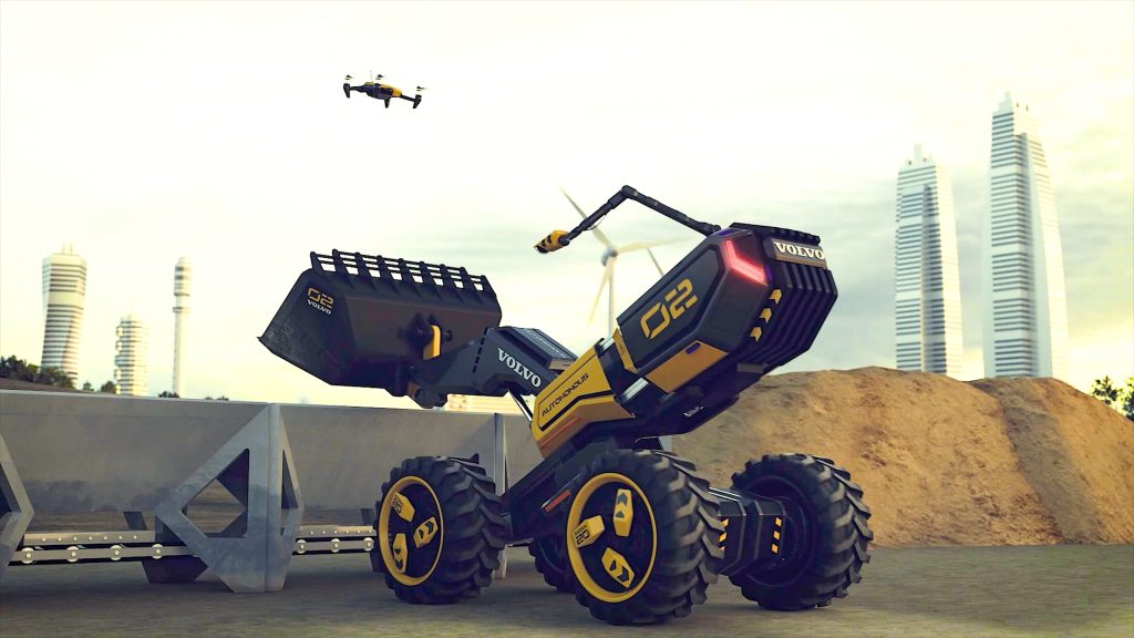 Volvo Construction Equipment and LEGO® Technic team up with children to create an autonomous concept wheel loader of the future.