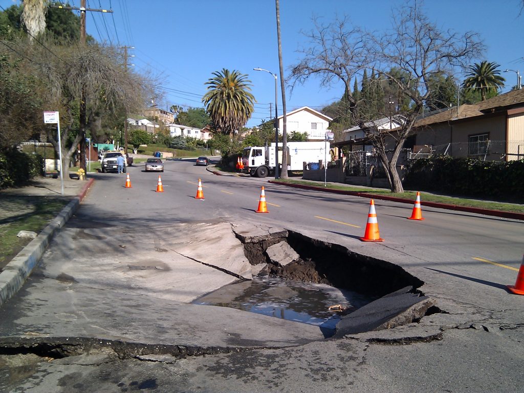 Road Failure - Photo by Helkimchee