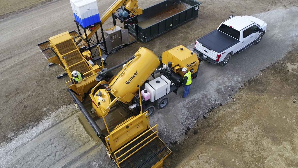 Vermeer introduces MUD Hub Slurry Solidification System