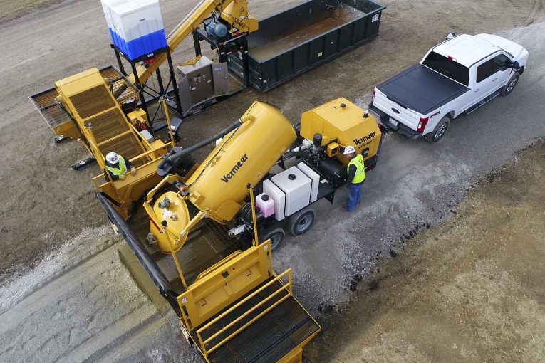 Vermeer introduces MUD Hub Slurry Solidification System