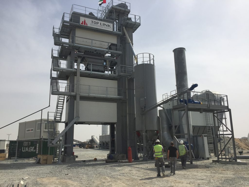 Ammann Asphalt Plant driving UAE road construction forward