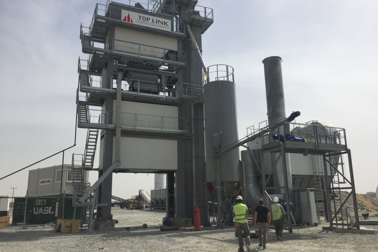 Ammann Asphalt Plant driving UAE road construction forward