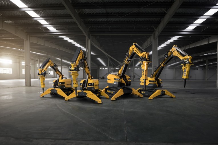 Brokk introduced four Next-Generation Demolition Machines at INTERMAT