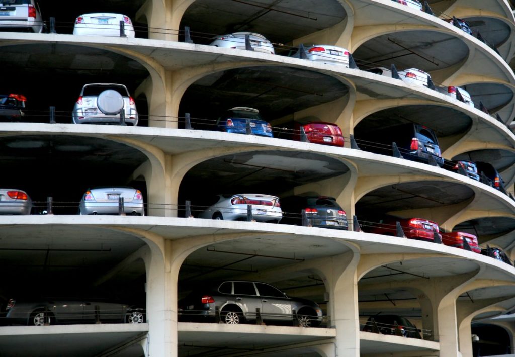 Chicage Car Park - Photo by Vincent des Jardins