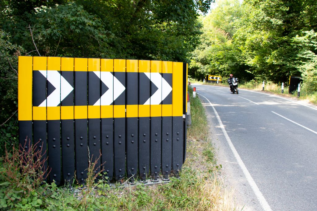 Motorcycle friendly Evo-Chev Chevron system delivers cost savings