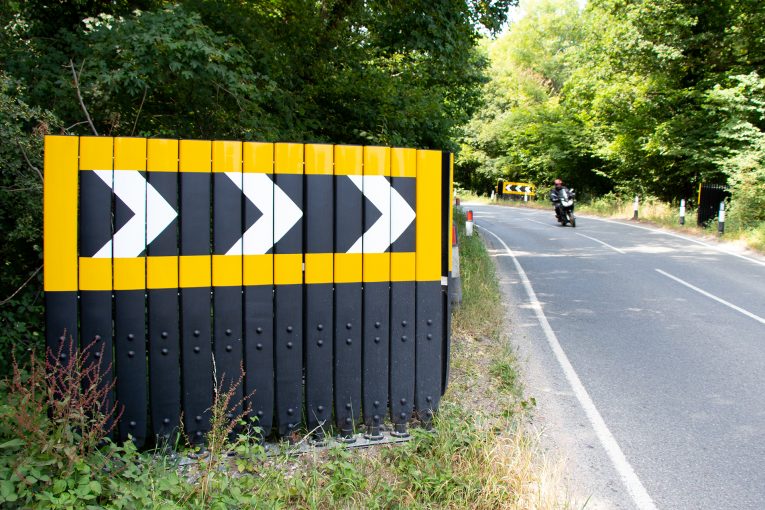 Motorcycle friendly Evo-Chev Chevron system delivers cost savings