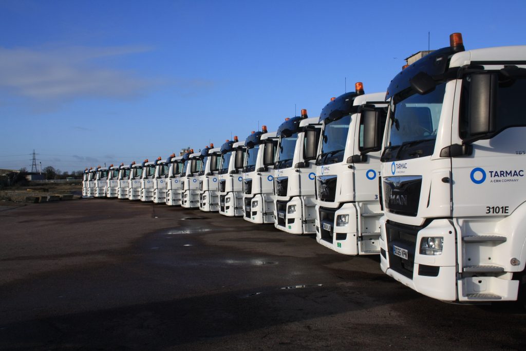 Tarmac moves to a regional transport model for cement hauliers