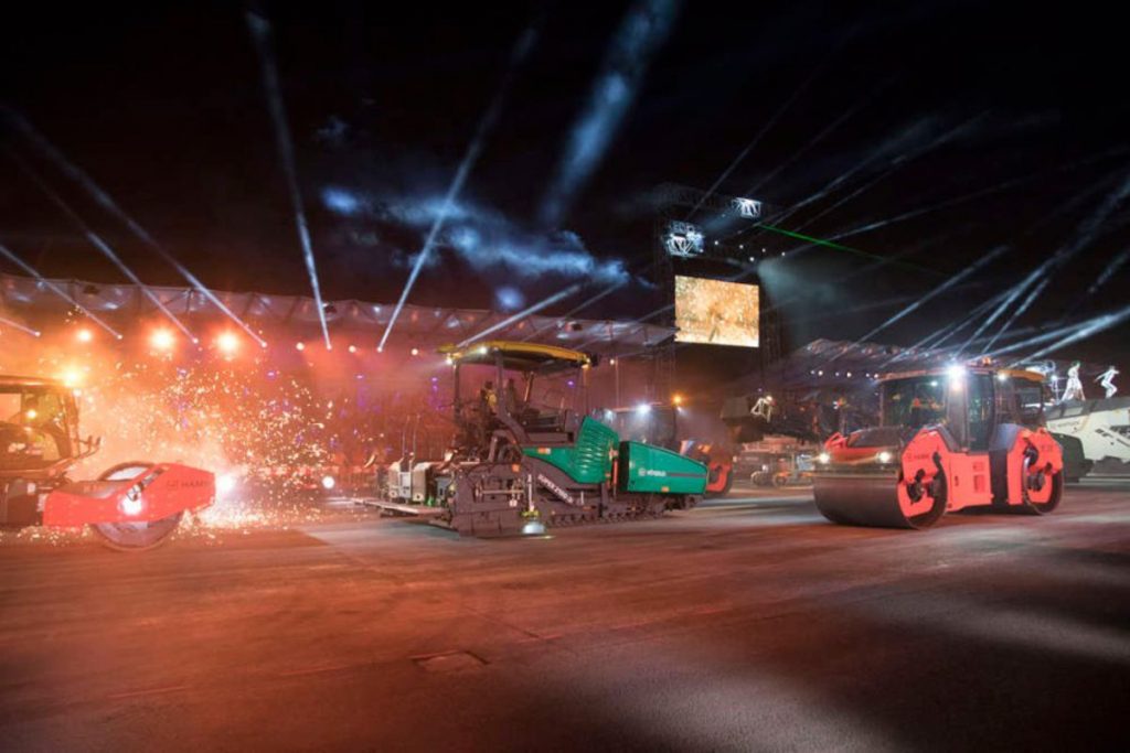 Road Technology Days shine the spotlight on Wirtgen, Vogele and Hamm
