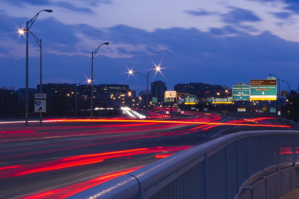 1395 at night - Photo by Josh