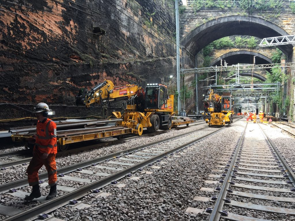 Track works - Liverpool Lime Street eight week transformation