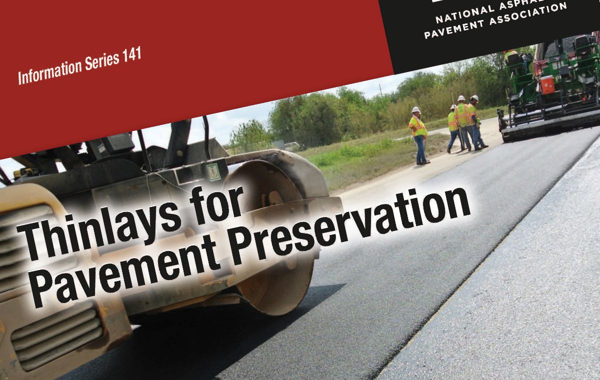 NAPA publishes guide to preserving pavements with thinlays